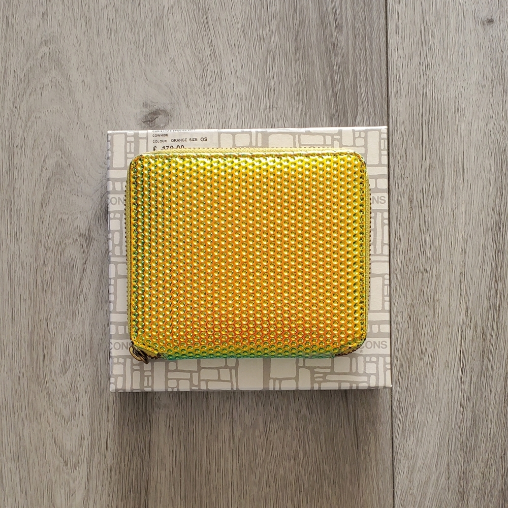 Comme Des Garcons CDG Wallet Iridescent Jewel DSM Limited Ed